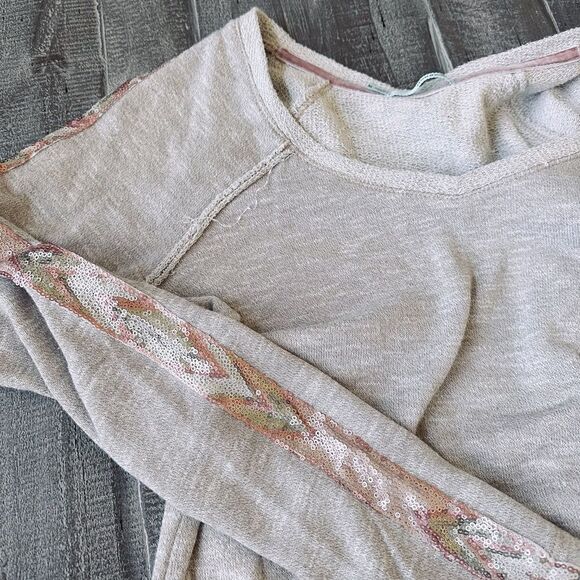 Maurice’s Dusty Pink Sequin Long Sleeve Sweater Top XS - Picture 5 of 5